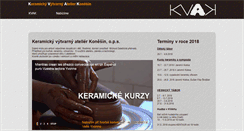 Desktop Screenshot of kvak.info
